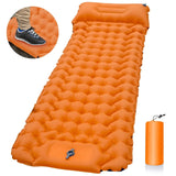 Compact Self-Inflating Camping Mattress with Built-In Pump