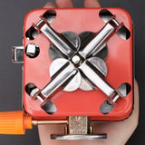 Portable Windproof Camping Stove - Compact Folding Gas Burner for Outdoor Cooking