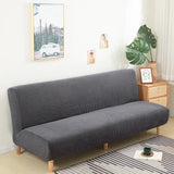 Stretch Armless Sofa Bed Slipcover - Elastic Futon Couch Protector