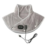 USB-Powered Heated Shoulder and Neck Wrap – Electric Heating Massage Shawl for Pain Relief