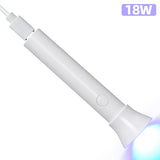 Mini Rechargeable UV LED Nail Lamp for Quick Gel Drying – Portable Nail Dryer for Manicure at Home or On-the-Go