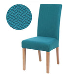 Elastic Jacquard Dining Chair Cover – Soft, Stretchable, and Wrinkle-Resistant Protector