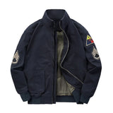 Men’s Military-Style Spring Jacket – Lightweight Tactical Bomber with Pockets (Up to 6XL)
