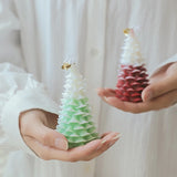 Christmas Tree Scented Candle – Festive Soy Wax Aromatherapy Candle for Holiday Décor & Gifts
