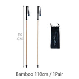 Ultralight Carbon Fiber Hiking Stick with Anti-Shock Grip – Trekking Pole for Mountain Climbing
