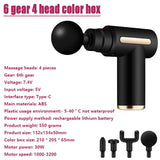 Portable Deep Tissue Massage Gun with 32 Speeds & 8 Heads – Muscle Recovery & Pain Relief