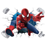 Cartoon Wall Stickers – Waterproof Peel & Stick Decals for Kids’ Rooms, Living Room & Office Decor