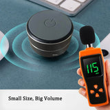 Mini Bone Conduction Bluetooth Speaker – Portable Stereo Sound with TWS & 10-Hour Playtime