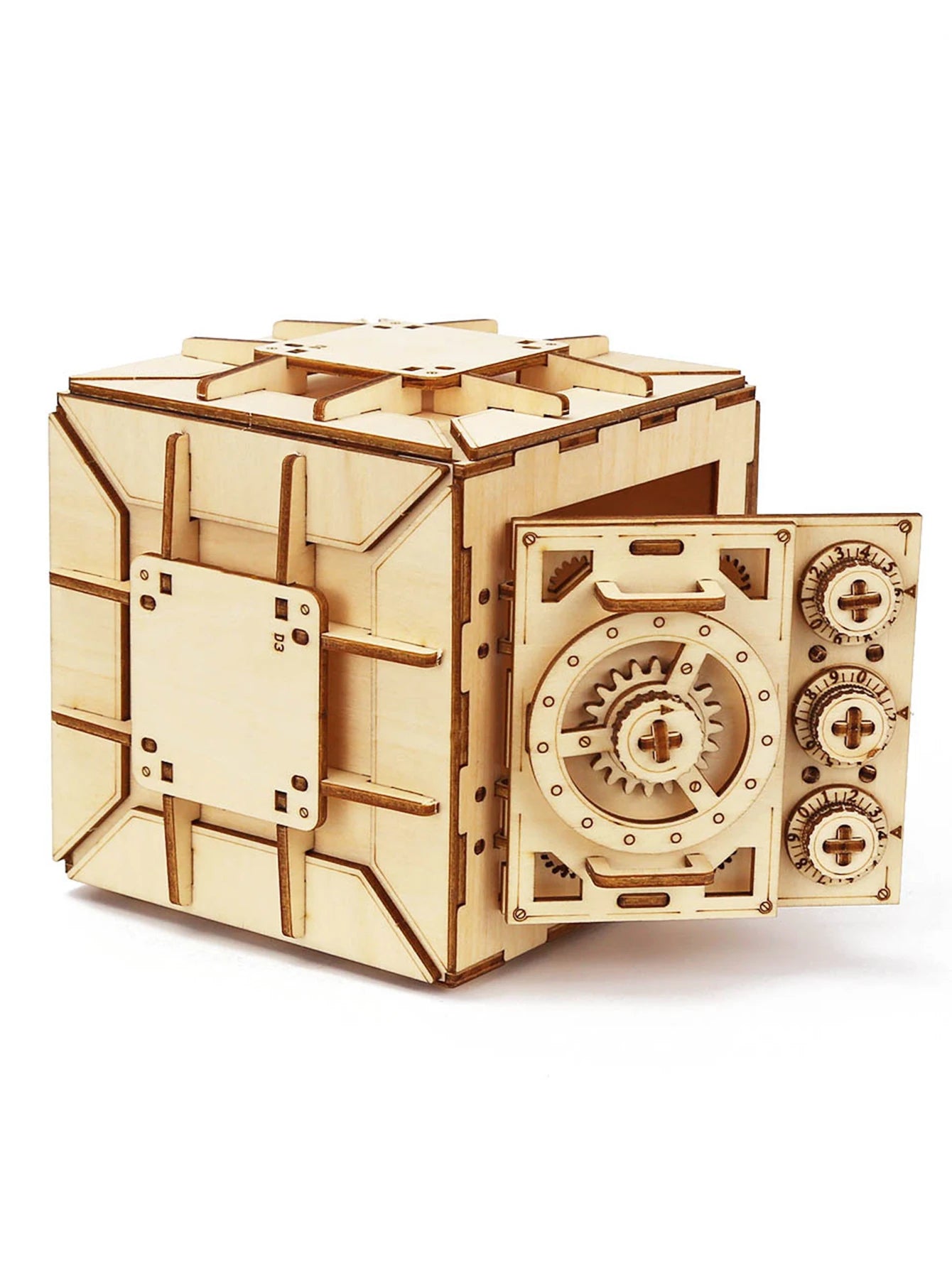 3D Wooden Puzzle for Adults & Teens – Brain Teaser Construction Kit