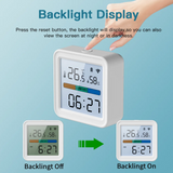 WiFi Smart Temperature & Humidity Sensor – Tuya Smart Life Compatible