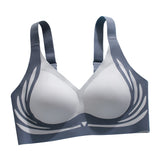 Wireless Push-Up Bra with Anti-Sagging Support for Women