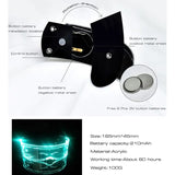 LED Light-Up Party Sunglasses – UV400 Retro Glow Glasses for Festivals, Raves & Nightlife