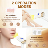 Painless IPL Laser Hair Removal Device with Rejuvenation – 2-in-1 Replaceable Lamp for Permanent Results