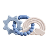 Cartoon Silicone Baby Teether – Safe, Non-Toxic, BPA-Free, and Perfect for Gum Relief