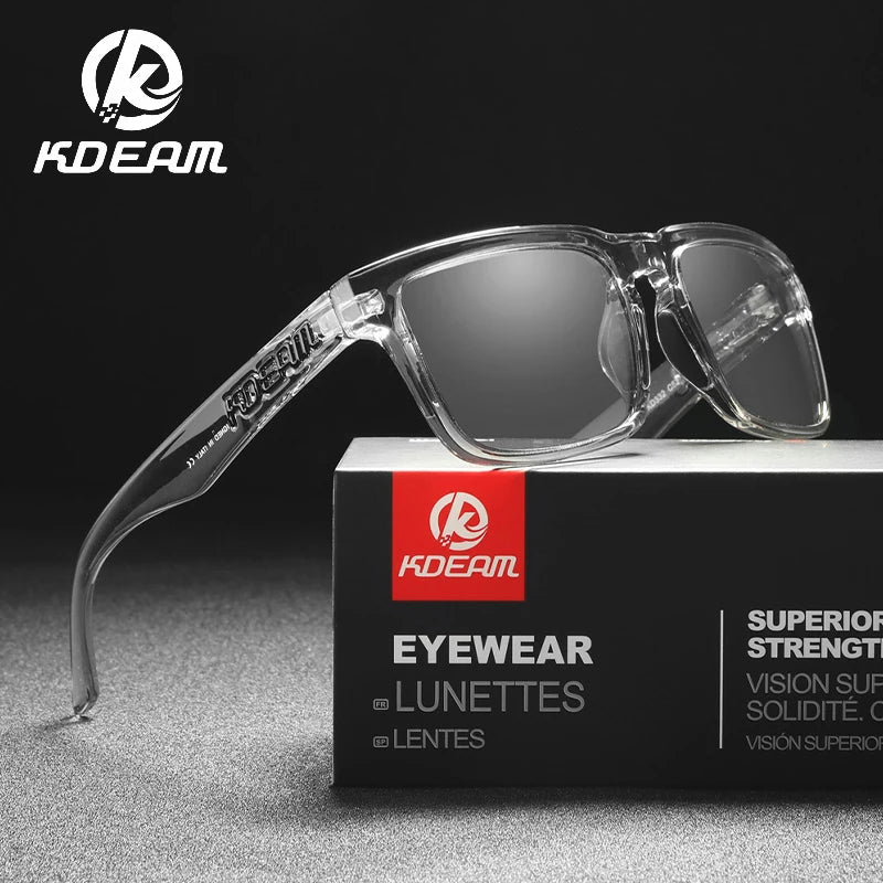 Gafas de sol polarizadas clásicas KDEAM: gafas elegantes y de alto rendimiento para hombres y mujeres