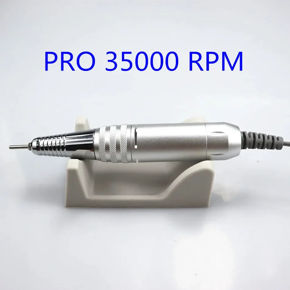 Professional 35,000 RPM Electric Nail Drill with High-Speed Ceramic Handpiece