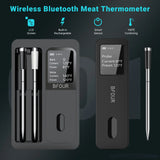 Wireless Bluetooth Meat Thermometer - Waterproof Smart Probes for Grilling & BBQ