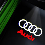 Audi Logo LED Door Projector Lights – Laser Welcome Lights for S/RS/Q Series (Pair)