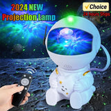 Galaxy Star Astronaut Projector LED Night Light with Starry Sky Effect for Bedroom Decoration and Kids' Gifts