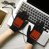 USB Heated Gloves for Winter - Touchscreen Compatible, Windproof & Thermal
