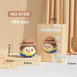 Disney Stitch & Sanrio Building Blocks Set - Cute Character Model Kit for Kids