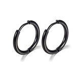 Stainless Steel Small Hoop Earrings – Unisex Cartilage and Helix Piercing Jewelry