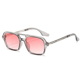 Women's Fashion Rectangle Sunglasses – UV400 Protection & Gradient Lenses