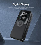 Cordless Digital Tire Inflator with LED Light and 150 PSI Air Compressor