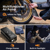 Portable Electric Air Pump for Car, Bike, and Sports Balls