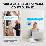 Timbre con video inteligente WiFi de 1080P con visión nocturna y audio bidireccional (tarjeta SD de 64 GB incluida)