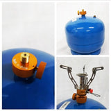 Portable Camping Stove Gas Adapter Connector for Outdoor Cooking
