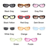 Retro Rectangle Sunglasses for Women – UV Protection & Vintage Style