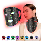 8-Color LED Face & Neck Mask for Anti-Aging, Acne, and Skin Rejuvenation