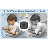 4K Mini Security Camera with Motion Detection & Night Vision for Indoor and Outdoor Use