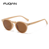 Classic Round Polarized Sunglasses – UV400 Protection & Stylish Mirror Lenses