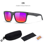 KDEAM Polarized Sunglasses – Trendy UV400 Square Frame Eyewear for Men & Women
