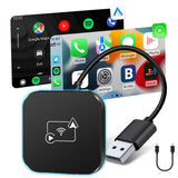 Wireless CarPlay & Android Auto Adapter - Universal Car Dongle for iPhone & Android