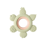 Silicone Baby Teething Ring – Food-Grade, BPA-Free Sensory Toy for Infants & Toddlers