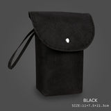 Bolsa organizadora de pañales para bebé, reutilizable, impermeable, bolsa de tela húmeda/seca, bolsa de almacenamiento para pañales de momia para llevar pañales desechables, ropa