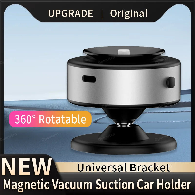 Soporte magnético para teléfono de coche: rotación de 360°, succión ultra fuerte para una conducción segura con manos libres