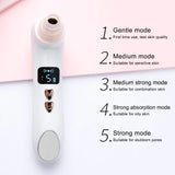 Electric Blackhead Remover & Pore Cleaner – Heated Facial Skin Care Tool for Acne and Dead Skin Removal