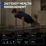 Zeblaze Stratos 3 Pro GPS Smartwatch – 1.43” AMOLED, 100+ Sports Modes, Heart Rate & Sleep Tracking