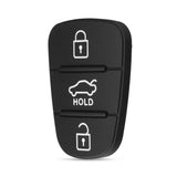 Hyundai & Kia Key Fob Button Pad Replacement – 3-Button Rubber Pad