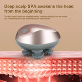 Electric Scalp Massager with 3D Meridian Therapy for Hair Growth & Headache Relief