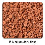 Mini 1x1 Self-Locking Building Bricks – Compatible with Major Brands
