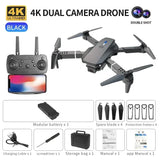 E88 Mini Foldable Drone with 4K Camera – WiFi FPV RC Quadcopter for Kids & Beginners