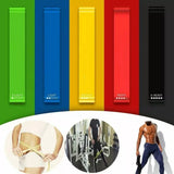 5-Level Resistance Bands Set for Strength Training, Yoga & Full-Body Home Workouts