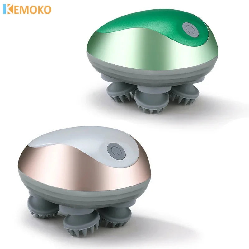 Wireless Electric Scalp Massager for Head & Body Relaxation