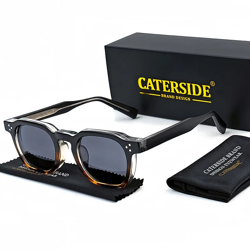 Men's Square UV400 Sunglasses – Classic Outdoor Eyewear for Style & Protection