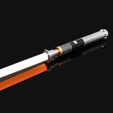 RGB Metal Lightsaber - 16-Color Changing LED Laser Sword with Sound Effects